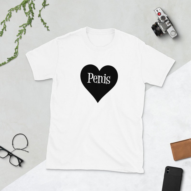 Penis love pride T-shirt. Funny adult humor graphic tee. image 2