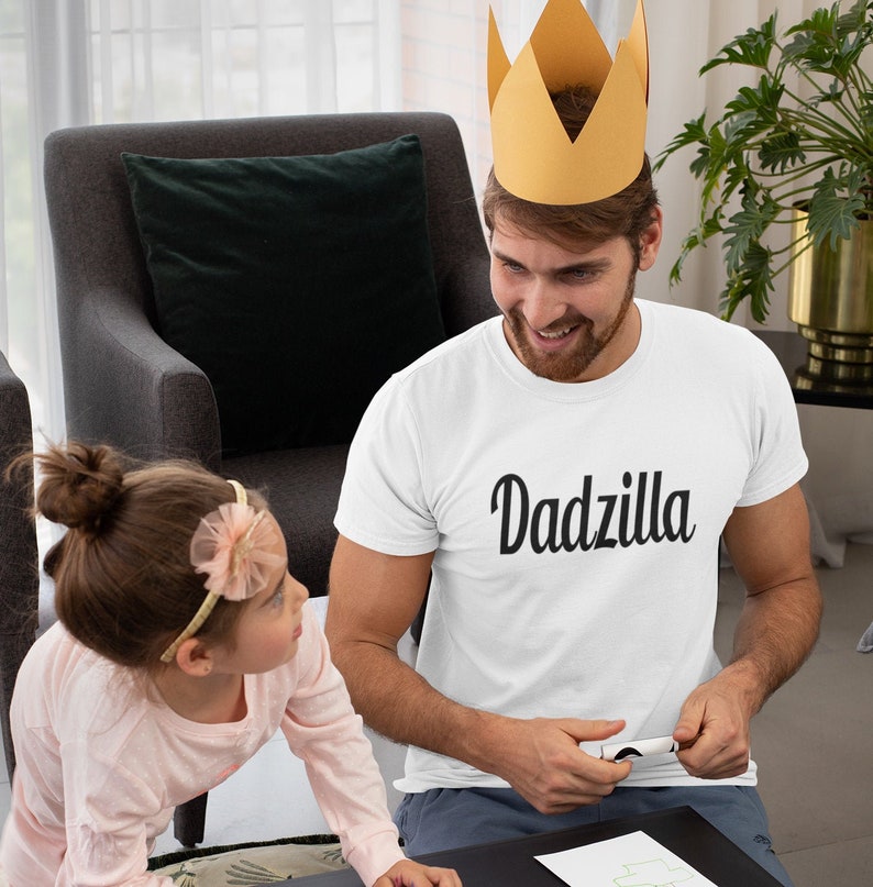 Dadzilla funny T-shirt for dad. image 1