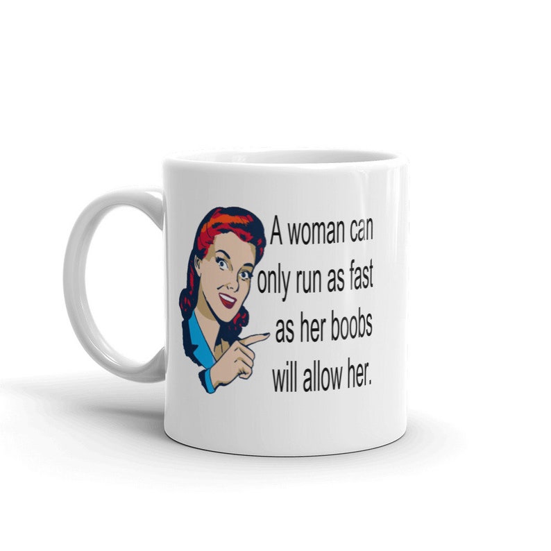 Rude Cheeky Boobs Breasts Ceramic Coffee Mug