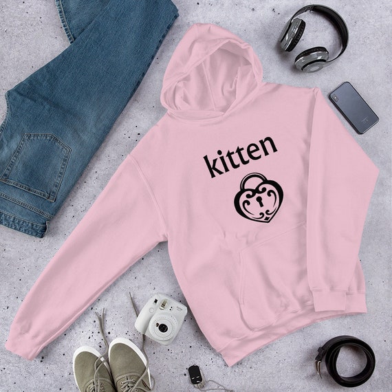 Kitten hoodie sales