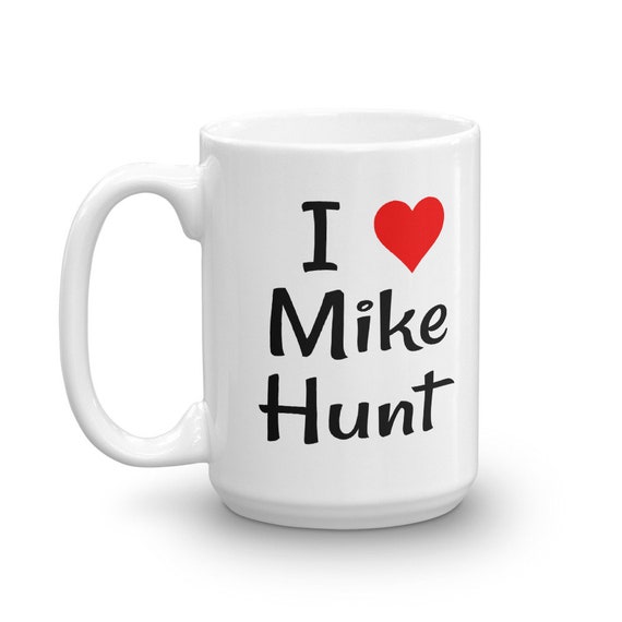 Mike Hunt Wortspiel Becher Meine C Nt Profane Wortspiele Etsy