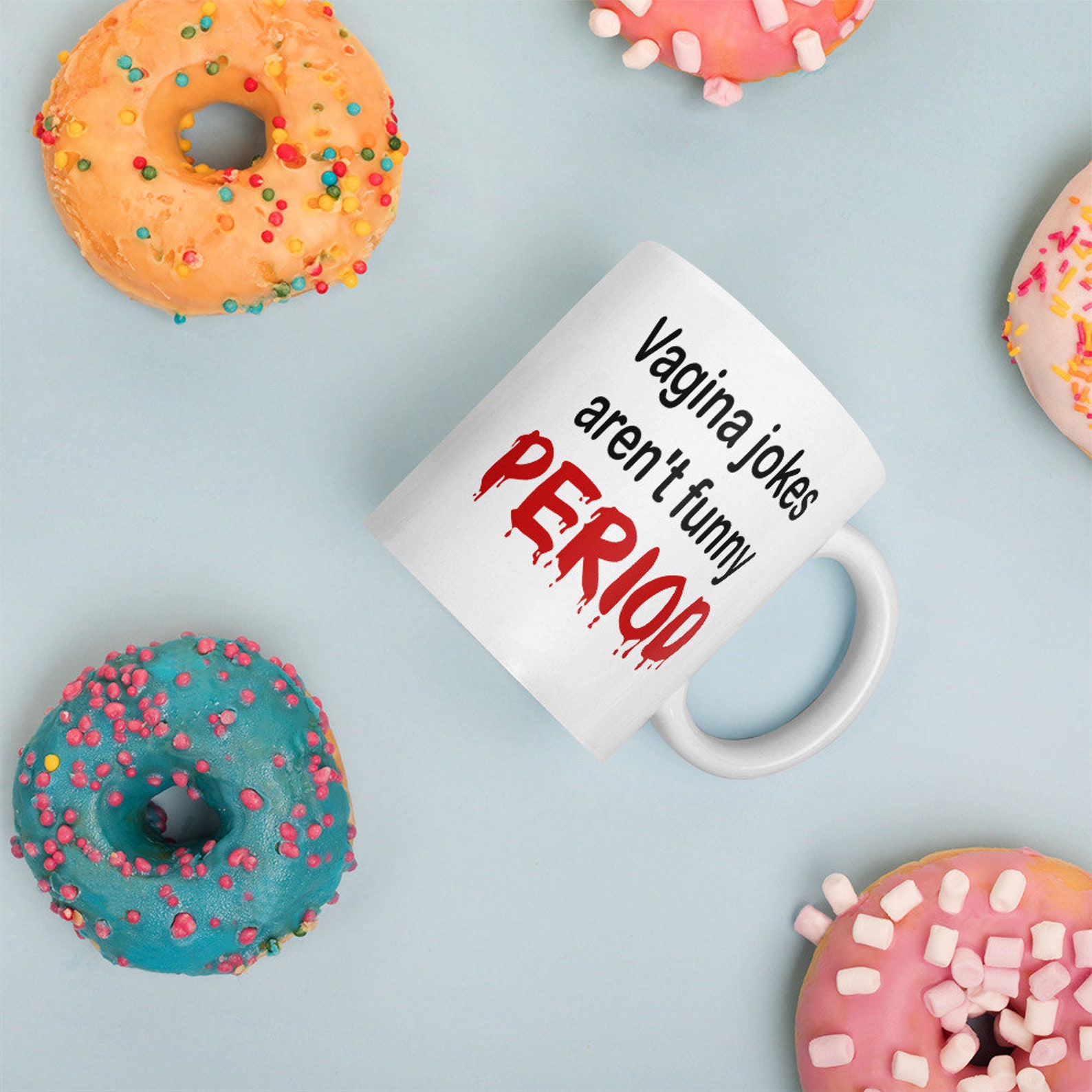 Vagina Jokes Aren't Funny Crude Humor Coffee Mug. Gross Etsy UK