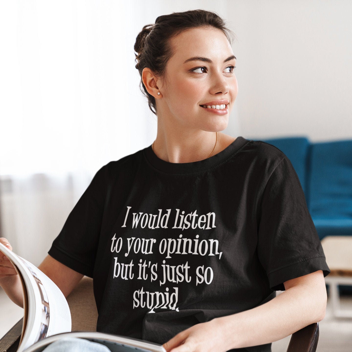 es una camiseta estúpida. Enumeraría pero es una - España