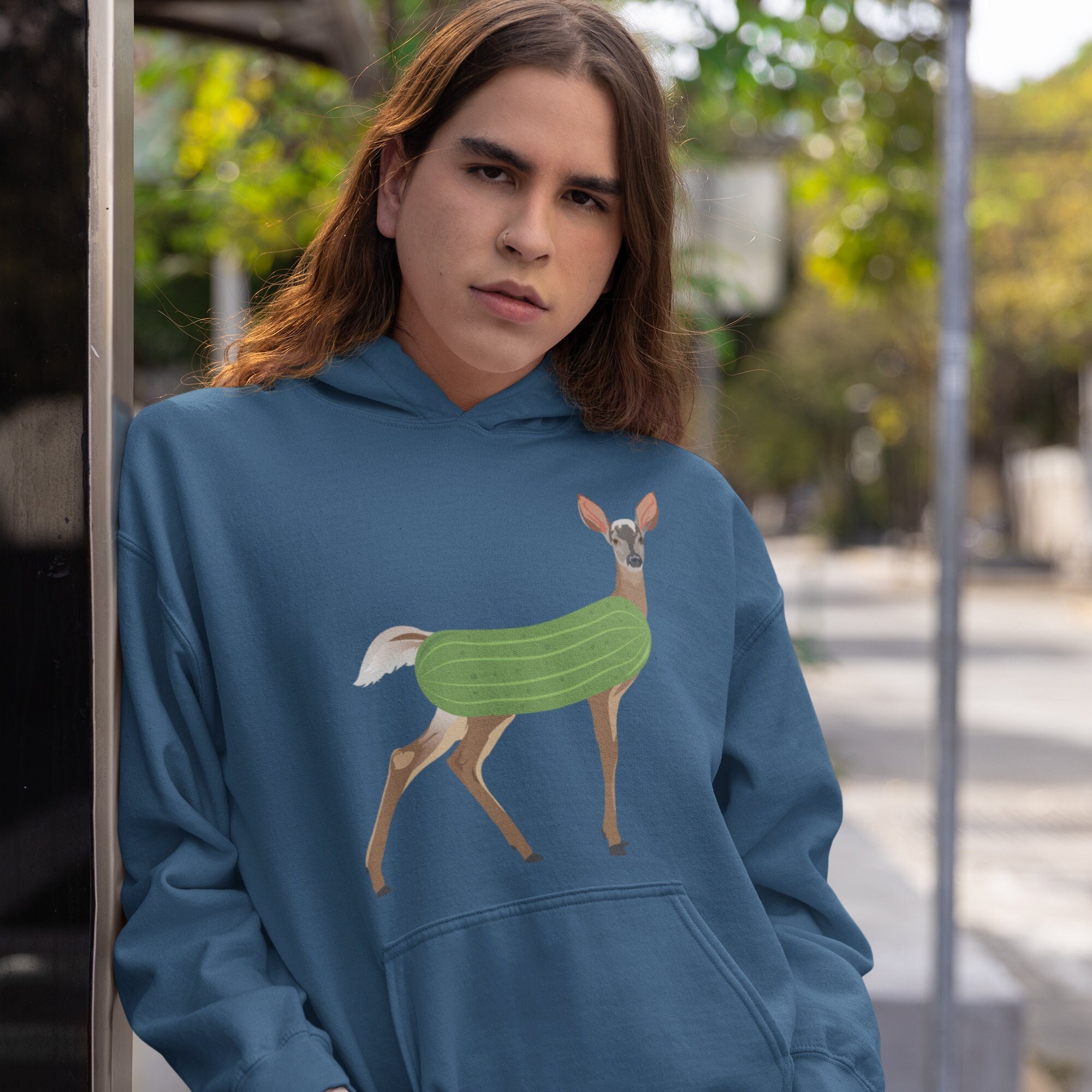 Deer hoodie sale