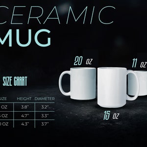 Witticisms r us ceramic mug sizes.