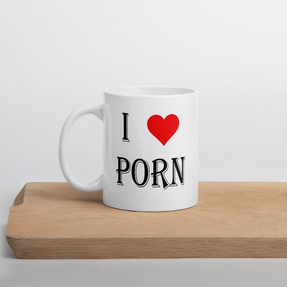 570px x 570px - Me encanta la taza de cafÃ© porno. humor sexual broma - Etsy EspaÃ±a