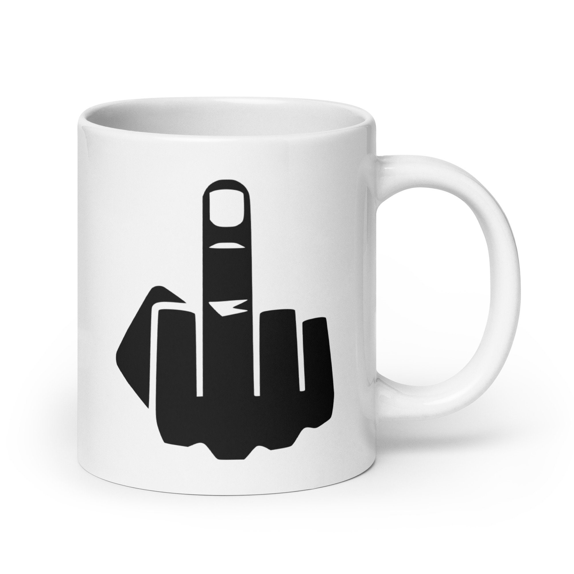Acquista Up Yours Mug Tazza da caffè con dito medio Tazza da caffè con  maglietta in materiale ceramico