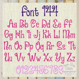 Font Monogram #144 Machine Embroidery Monogram Font Alphabet Design Set, 3 Sizes ~ 3&quot;, 4&quot;, 5&quot;,  INSTANT DOWNLOAD ~ BX Format Included