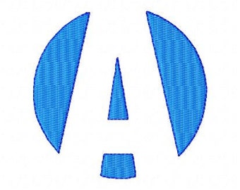 Font Monogram #052 Machine Embroidery Monogram Font Alphabet Design Set INSTANT DOWNLOAD