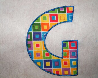 Applique Font #016 Machine Embroidery Monogram Font Alphabet Design Set INSTANT DOWNLOAD