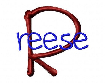 Font Monogram #132 Machine Embroidery Monogram Stacked Font Alphabet Design Set ~ BX Format Now Available ~ INSTANT DOWNLOAD