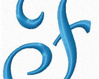 Font Monogram #049 Machine Embroidery Monogram Font Alphabet Design Set BX Format, Pes, Hus, Jef, Dst, Xxx, Vip, Exp INSTANT DOWNLOAD