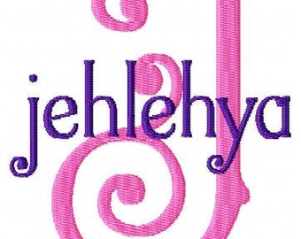 Font Monogram #122 Machine Embroidery Monogram Font Stacked Alphabet Design Set ~ BX Format Now Available ~ INSTANT DOWNLOAD