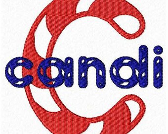 Font Monogram #102 Machine Embroidery Monogram Font Alphabet Design Set INSTANT DOWNLOAD