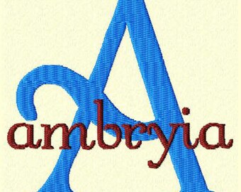Font Monogram #073 Machine Embroidery Monogram Font Alphabet Design Set INSTANT DOWNLOAD