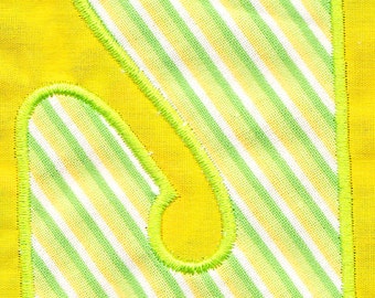 Applique Font #010 Machine Embroidery Monogram Font Alphabet Design Set, BX Format, Pes, Hus, Jef, Dst, Exp, Xxx, Vip INSTANT DOWNLOAD