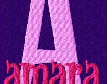 Font Monogram #101 Machine Embroidery Monogram Font Alphabet Design Set INSTANT DOWNLOAD