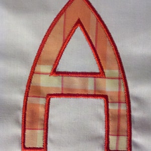 Applique Font #035 Machine Embroidery Monogram Font Alphabet Design Set INSTANT DOWNLOAD