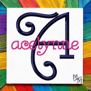 Font Monogram #136 Machine Embroidery Monogram Font Alphabet Design Set ~ BX Format Now Available ~ INSTANT DOWNLOAD