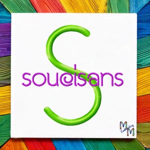 Font Monogram #035 Machine Embroidery Monogram Font Alphabet Design Set INSTANT DOWNLOAD