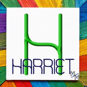 Font Monogram #103 Machine Embroidery Monogram Font Alphabet Design Set INSTANT DOWNLOAD