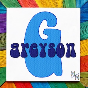 Font Monogram #091 Machine Embroidery Monogram Font Alphabet Design Set INSTANT DOWNLOAD