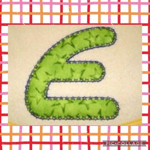 Applique Font #003 Machine Embroidery Monogram Font Alphabet Design Set INSTANT DOWNLOAD