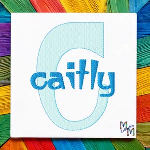 Font Monogram #083 Machine Embroidery Monogram Font Alphabet Design Set INSTANT DOWNLOAD