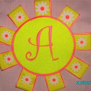Applique Ribbon Dot Machine Embroidery Monogram Font Alphabet Design Set INSTANT DOWNLOAD
