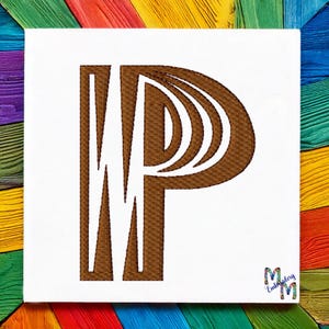 Font Monogram #022 Machine Embroidery Monogram Font Alphabet Design Set INSTANT DOWNLOAD