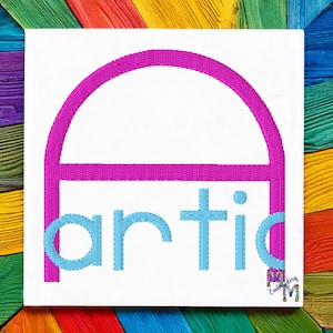 Font Monogram #029 Machine Embroidery Monogram Font Alphabet Design Set INSTANT DOWNLOAD