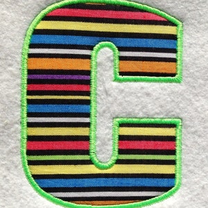 Applique Font #042 Machine Embroidery Monogram Font Alphabet Design Set INSTANT DOWNLOAD