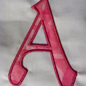Applique Font #037 Machine Embroidery Monogram Font Alphabet Design Set INSTANT DOWNLOAD
