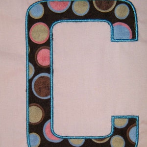 Applique Font #007 Machine Embroidery Monogram Font Alphabet Design Set INSTANT DOWNLOAD
