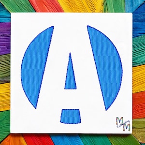 Font Monogram #052 Machine Embroidery Monogram Font Alphabet Design Set INSTANT DOWNLOAD