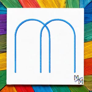 Font Monogram #123 Machine Embroidery Monogram Font Stacked Alphabet Design Set ~ BX Format Now Available ~ INSTANT DOWNLOAD