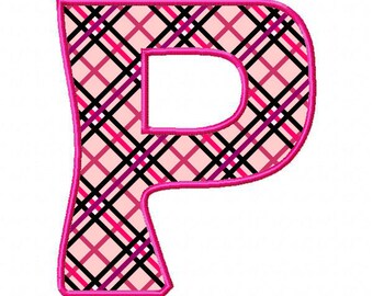 Applique lettertype #047 Machine borduurwerk Monogram lettertype alfabet ontwerpset INSTANT DOWNLOAD