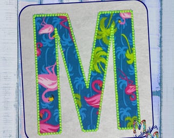 Mackie Candlewick Applique Machine Embroidery Font Alphabet - 5 Sizes - BX Format,  Instant Download Design