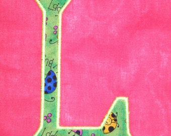 Applique Font #006 Machine Embroidery Monogram Font Alphabet Design Set INSTANT DOWNLOAD