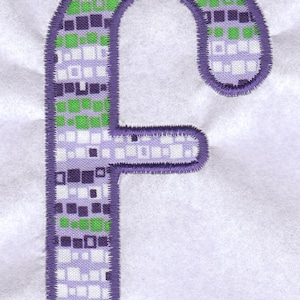 Applique Font #013 Machine Embroidery Monogram Font Alphabet Design Set, BX Format, Pes, Hus, Jef, Dst, Exp, Xxx, Vip INSTANT DOWNLOAD