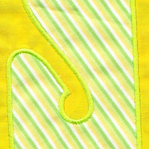 Applique Font #010 Machine Embroidery Monogram Font Alphabet Design Set, BX Format, Pes, Hus, Jef, Dst, Exp, Xxx, Vip INSTANT DOWNLOAD
