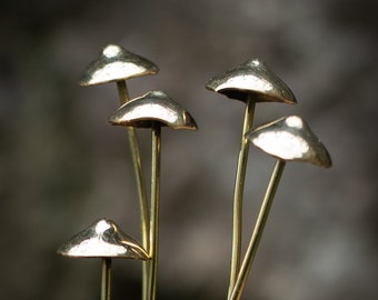 Brass Mushrooms x1