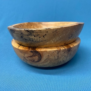Spalted Maple Handturned Bowl Set