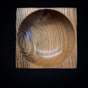 Red Oak Handturned Bowl