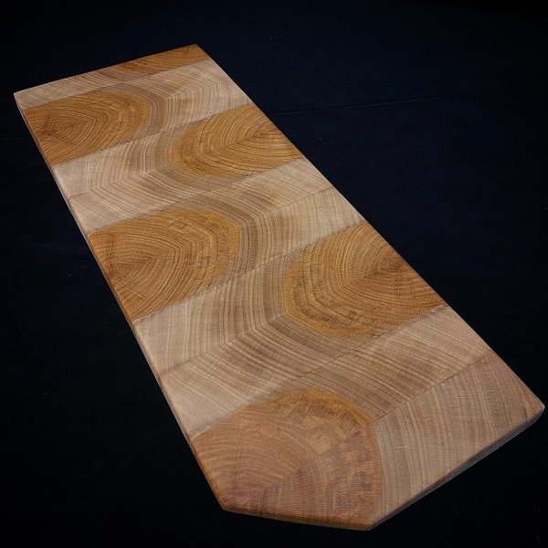 End Grain Sycamore bread board / cutting board / cheese board.