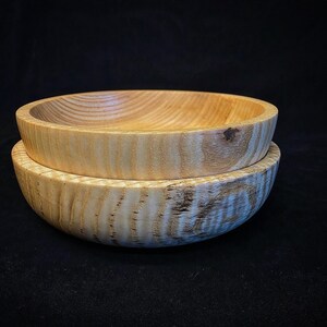 Ash Wood Handturned Bowl Set