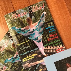 MULTIPLE PATTERNS - knitting, crochet, weaving, and more - PDF e-book &quot;Artistic Mind Magazine&quot; by - Anna Stoklosa, Designer