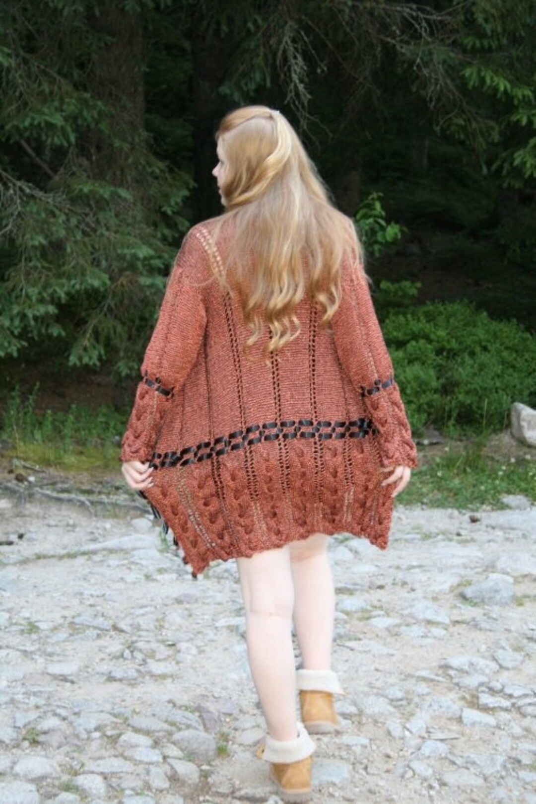 Mountain Joy Classic Cardigan - KNITTING PATTERN - Beginner