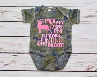 Pack My Stuff Baby Romper Im Going Golfing with My Grandma
