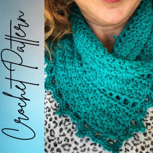 Crochet Digital Pattern, California Dreamin' Cowl, Crochet Cowl, handmade cowl, Crochet Cowl Pattern, winter wear, scarf, cowl pattern